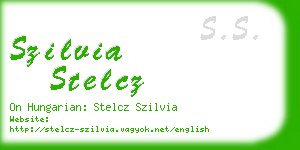 szilvia stelcz business card